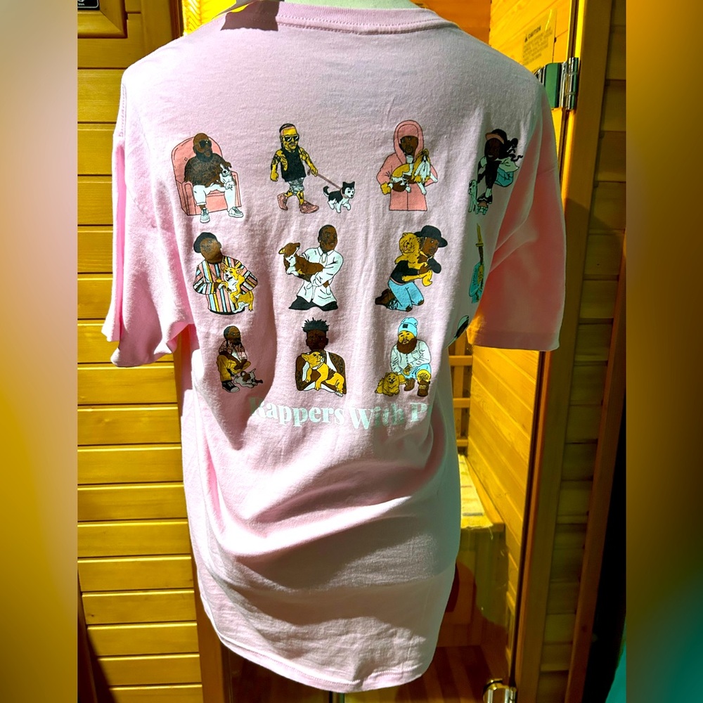 BNWT RAPPERS WITH PUPPIES 🐶 TEE